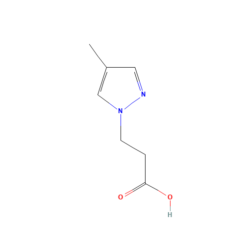 3-(4-Methyl-1H-pyrazol-1-yl)propanoic acid (CAS: 512809-65-3) - Related Chemical Product