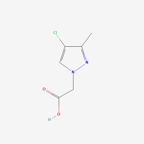 (4-Chloro-3-methyl-1H-pyrazol-1-yl)acetic acid (CAS: 180741-31-5) - Related Chemical Product
