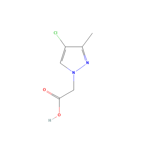 (4-Chloro-3-methyl-1H-pyrazol-1-yl)acetic acid (CAS: 180741-31-5) - Related Chemical Product