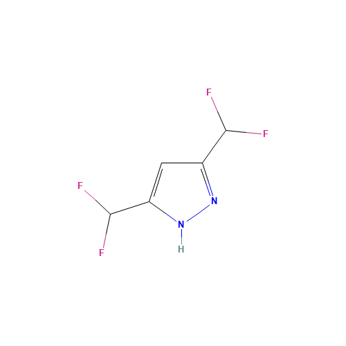 3,5-Bis(difluoromethyl)-1H-pyrazole (CAS: 77614-79-0) - Related Chemical Product
