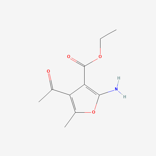 Ethyl 4-acetyl-2-amino-5-methyl-3-furoate (CAS: 99076-38-7) - Related Chemical Product