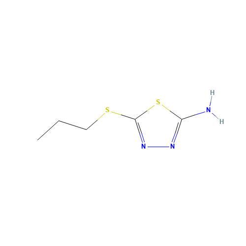 5-(Propylthio)-1,3,4-thiadiazol-2-amine (CAS: 30062-49-8) - Related Chemical Product
