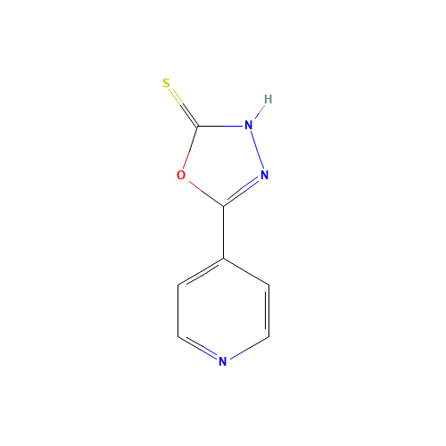 5-Pyridin-4-yl-1,3,4-oxadiazole-2-thiol (CAS: 15264-63-8) - Related Chemical Product