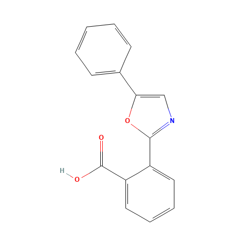 2-(5-Phenyl-1,3-oxazol-2-yl)benzoic acid (CAS: 23464-97-3) - Related Chemical Product
