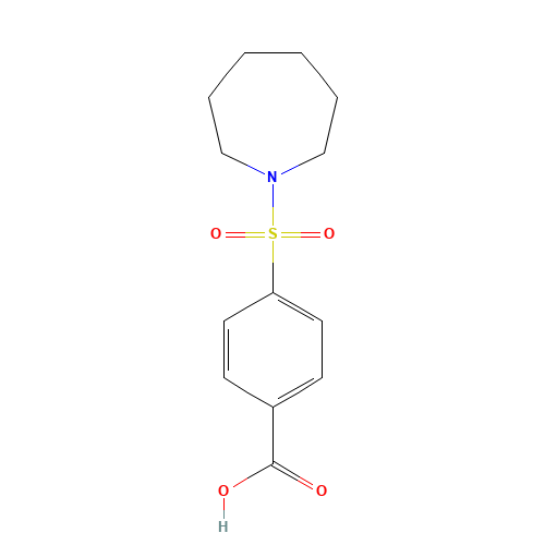 4-(Azepan-1-ylsulfonyl)benzoic acid (CAS: 17420-68-7) - Related Chemical Product