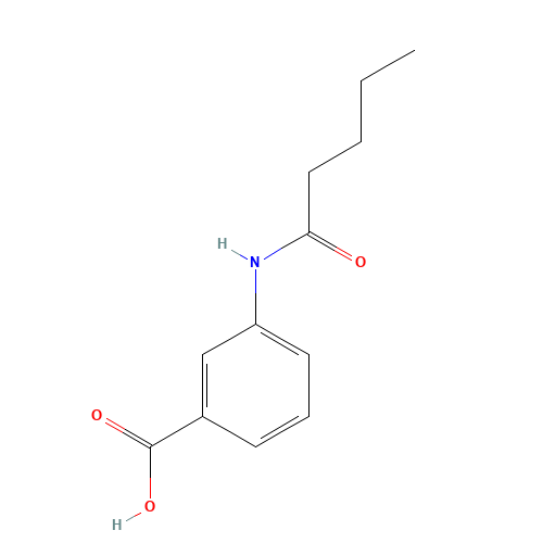 3-(Pentanoylamino)benzoic acid (CAS: 174482-77-0) - Related Chemical Product