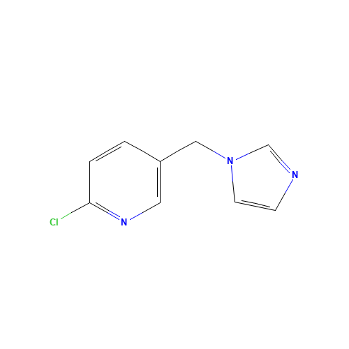 2-Chloro-5-(1H-imidazol-1-ylmethyl)pyridine (CAS: 230617-61-5) - Related Chemical Product