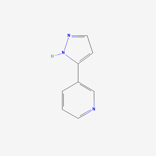 3-(1H-Pyrazol-3-yl)pyridine (CAS: 45887-08-9) - Related Chemical Product