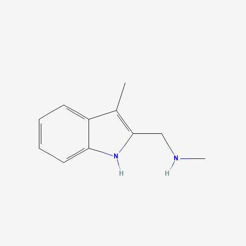 N-Methyl-1-(3-methyl-1H-indol-2-yl)methanamine (CAS: 894852-67-6) - Related Chemical Product
