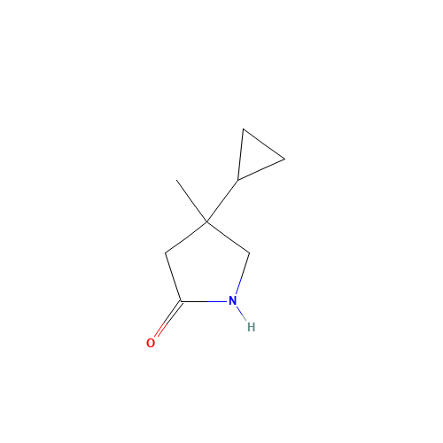 4-Cyclopropyl-4-methylpyrrolidin-2-one (CAS: 959240-08-5) - Related Chemical Product
