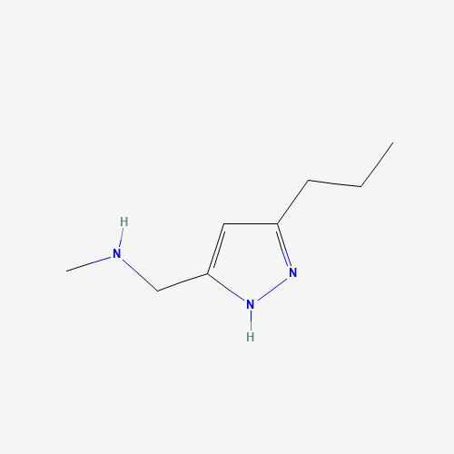 N-Methyl-1-(5-propyl-1H-pyrazol-3-yl)methanamine (CAS: 880361-74-0) - Related Chemical Product