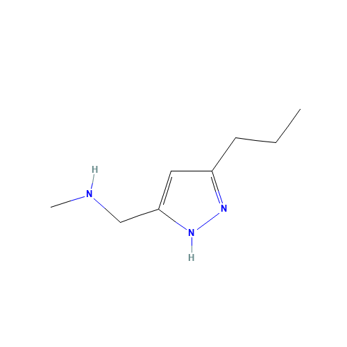 N-Methyl-1-(5-propyl-1H-pyrazol-3-yl)methanamine (CAS: 880361-74-0) - Related Chemical Product