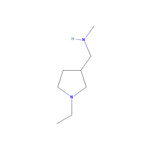 [(1-Ethylpyrrolidin-3-yl)methyl]methylamine (CAS: 884504-74-9) - Related Chemical Product