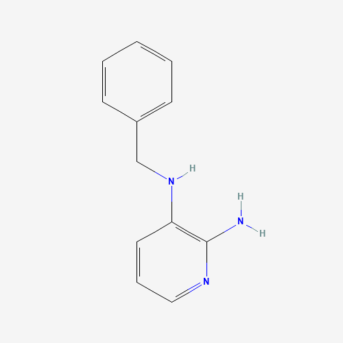 N~3~-benzylpyridine-2,3-diamine (CAS: 79707-12-3) - Chemical Structure and Molecular Formula 