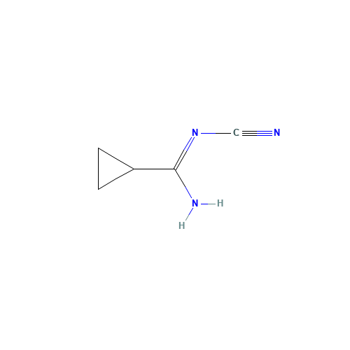 N'-Cyanocyclopropanecarboximidamide (CAS: 1211577-53-5) - Related Chemical Product