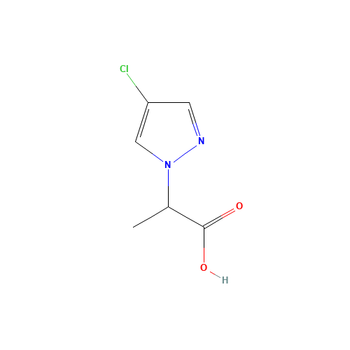 2-(4-Chloro-1H-pyrazol-1-yl)propanoic acid (CAS: 51363-82-7) - Related Chemical Product