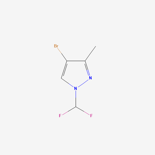 4-Bromo-1-(difluoromethyl)-3-methyl-1H-pyrazole (CAS: 1215295-92-3) - Related Chemical Product