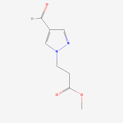 Methyl 3-(4-formyl-1H-pyrazol-1-yl)propanoate (CAS: 1215295-99-0) - Related Chemical Product