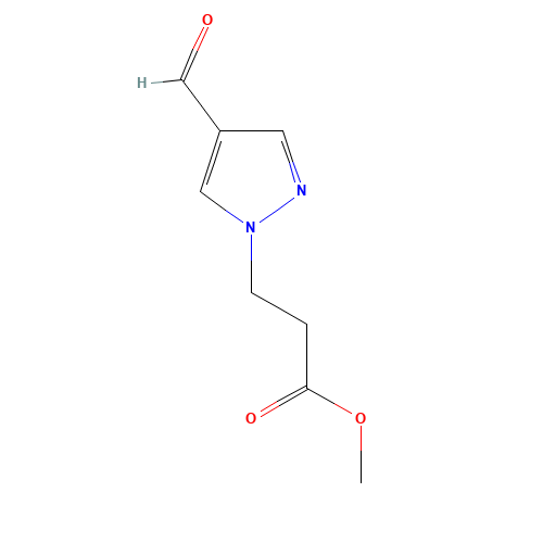 Methyl 3-(4-formyl-1H-pyrazol-1-yl)propanoate (CAS: 1215295-99-0) - Related Chemical Product