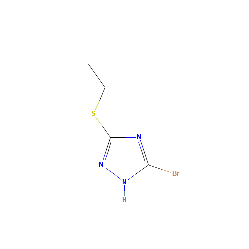 3-Bromo-5-(ethylthio)-1H-1,2,4-triazole (CAS: 1209935-35-2) - Related Chemical Product