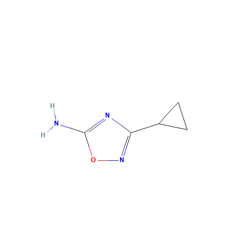 3-Cyclopropyl-1,2,4-oxadiazol-5-amine (CAS: 302842-68-8) - Related Chemical Product