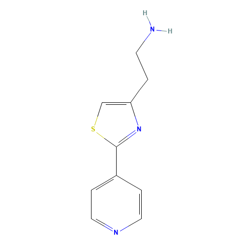 [2-(2-Pyridin-4-yl-1,3-thiazol-4-yl)ethyl]amine (CAS: 938283-17-1) - Related Chemical Product