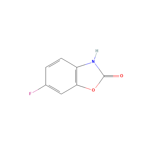 6-Fluoro-1,3-benzoxazol-2(3H)-one (CAS: 2923-94-6) - Chemical Structure and Molecular Formula 