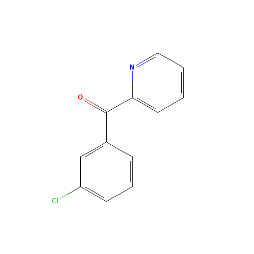 (3-Chlorophenyl)(pyridin-2-yl)methanone (CAS: 73742-07-1) - Related Chemical Product