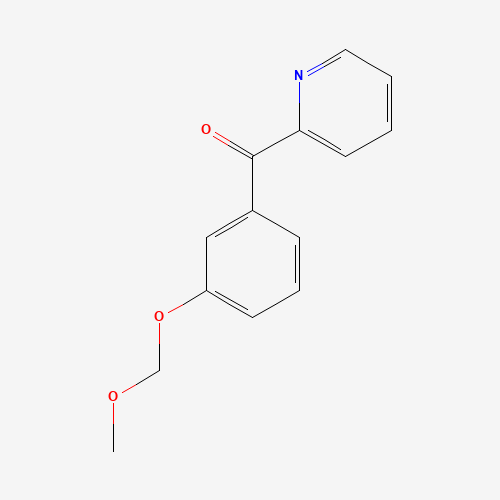 [3-(Methoxymethoxy)phenyl](pyridin-2-yl)methanone (CAS: 474534-38-8) - Related Chemical Product