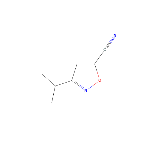 3-Isopropylisoxazole-5-carbonitrile (CAS: 1217862-28-6) - Related Chemical Product