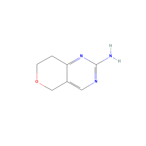 7,8-Dihydro-5H-pyrano[4,3-d]pyrimidin-2-amine (CAS: 1211486-21-3) - Related Chemical Product