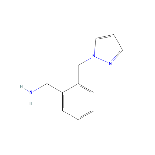 [2-(1H-Pyrazol-1-ylmethyl)benzyl]amine (CAS: 878466-22-9) - Related Chemical Product