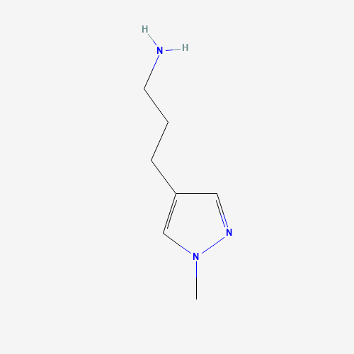 [3-(1-Methyl-1H-pyrazol-4-yl)propyl]amine (CAS: 1211488-02-6) - Related Chemical Product