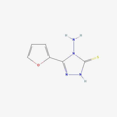4-Amino-5-(2-furyl)-4H-1,2,4-triazole-3-thiol (CAS: 80809-38-7) - Related Chemical Product