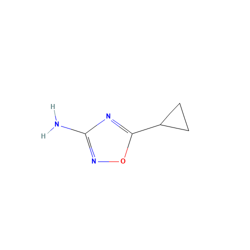 5-Cyclopropyl-1,2,4-oxadiazol-3-amine (CAS: 868696-42-8) - Related Chemical Product