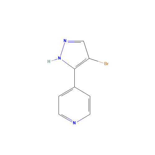 4-(4-Bromo-1H-pyrazol-3-yl)pyridine (CAS: 166196-54-9) - Related Chemical Product