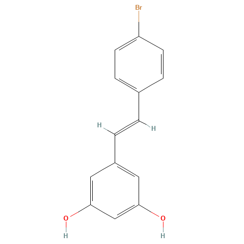 5-[(E)-2-(4-Bromophenyl)vinyl]benzene-1,3-diol (CAS: 1224713-90-9) - Related Chemical Product