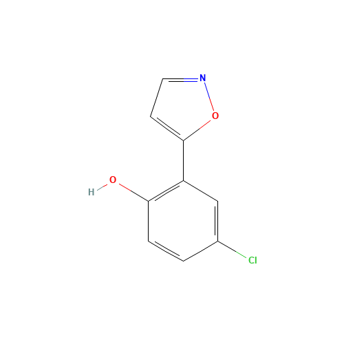 4-Chloro-2-isoxazol-5-ylphenol (CAS: 86176-56-9) - Related Chemical Product
