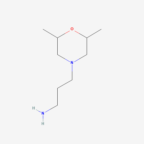 [3-(2,6-Dimethylmorpholin-4-yl)propyl]amine (CAS: 91551-59-6) - Related Chemical Product