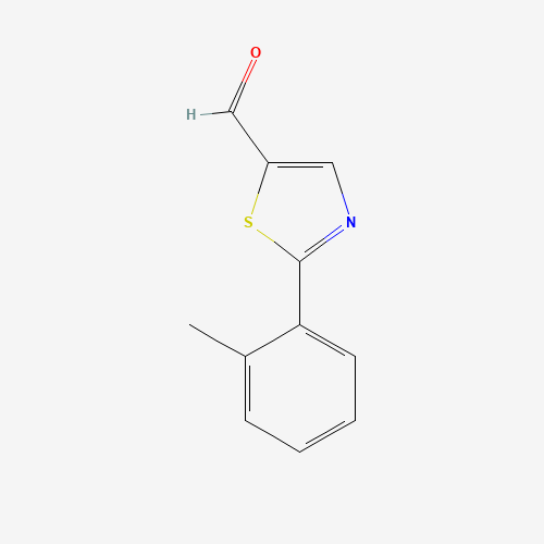 2-(2-Methylphenyl)-1,3-thiazole-5-carbaldehyde (CAS: 915919-92-5) - Related Chemical Product
