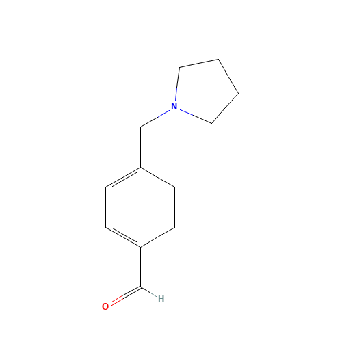 4-(Pyrrolidin-1-ylmethyl)benzaldehyde (CAS: 650628-72-1) - Related Chemical Product