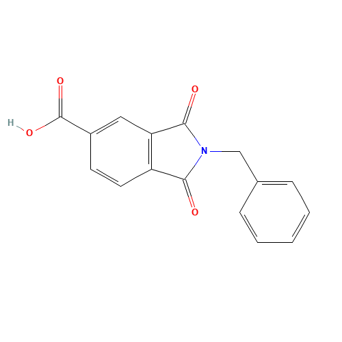 2-Benzyl-1,3-dioxoisoindoline-5-carboxylic acid (CAS: 67822-75-7) - Related Chemical Product