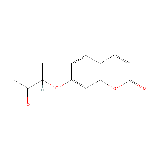 7-(1-Methyl-2-oxopropoxy)-2H-chromen-2-one (CAS: 156006-08-5) - Chemical Structure and Molecular Formula 
