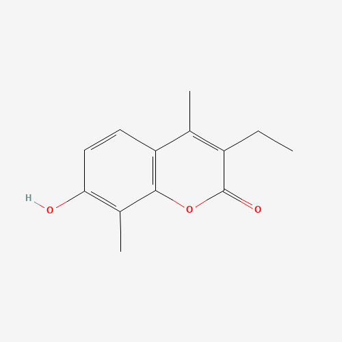 3-Ethyl-7-hydroxy-4,8-dimethyl-2H-chromen-2-one (CAS: 31575-15-2) - Related Chemical Product