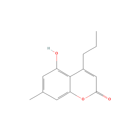 5-Hydroxy-7-methyl-4-propyl-2H-chromen-2-one (CAS: 66346-53-0) - Related Chemical Product