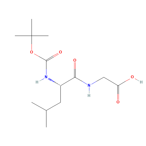 N-(tert-Butoxycarbonyl)-L-leucylglycine (CAS: 32991-17-6) - Related Chemical Product