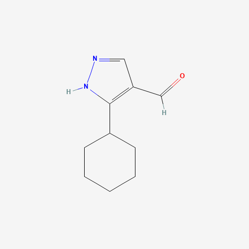 3-Cyclohexyl-1H-pyrazole-4-carbaldehyde (CAS: 874908-43-7) - Related Chemical Product