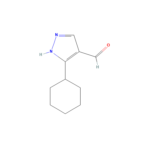 3-Cyclohexyl-1H-pyrazole-4-carbaldehyde (CAS: 874908-43-7) - Related Chemical Product