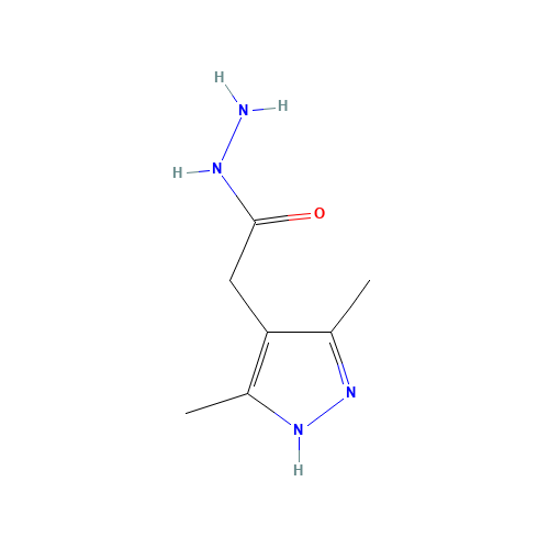 2-(3,5-Dimethyl-1H-pyrazol-4-yl)acetohydrazide (CAS: 934172-53-9) - Related Chemical Product