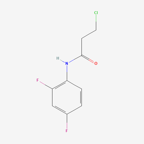 3-Chloro-N-(2,4-difluorophenyl)propanamide (CAS: 392741-26-3) - Related Chemical Product